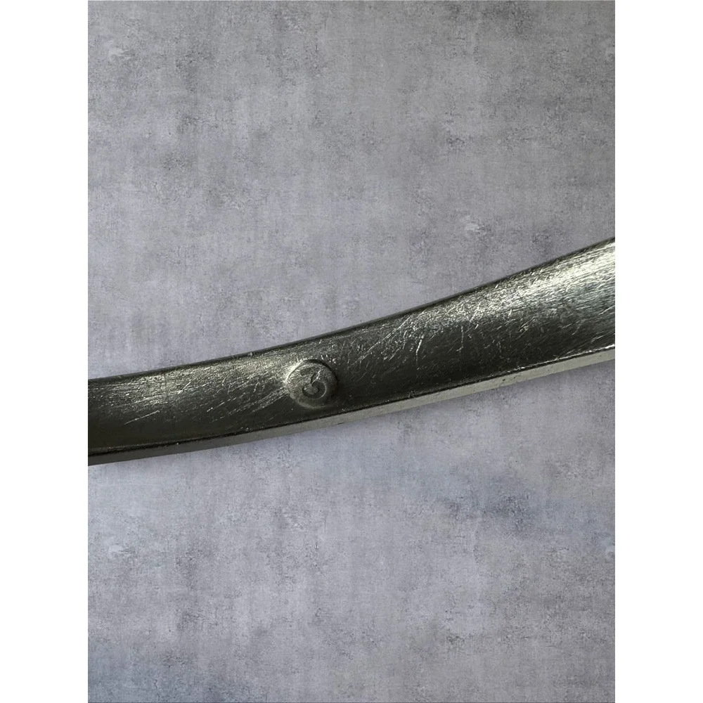 Brand Ware Large Serving Spoon Silver Tone Vintage Metal 8.5in Stainless